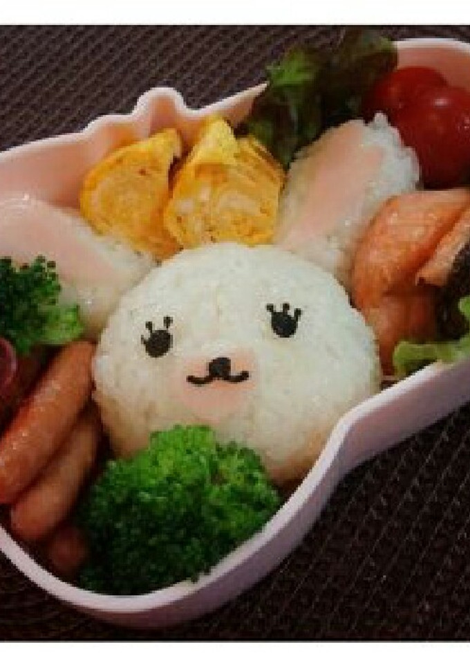 うさぎのモフィ弁当-レシピのメイン写真