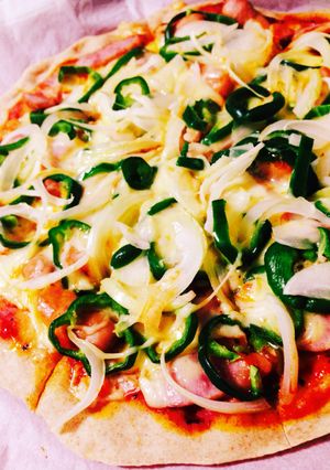 ★薄焼きピザ生地★-レシピのメイン写真
