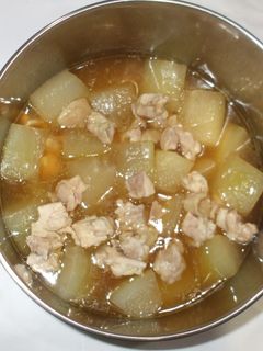 冬瓜と鶏肉の煮物♪簡単美味しい-レシピのメイン写真