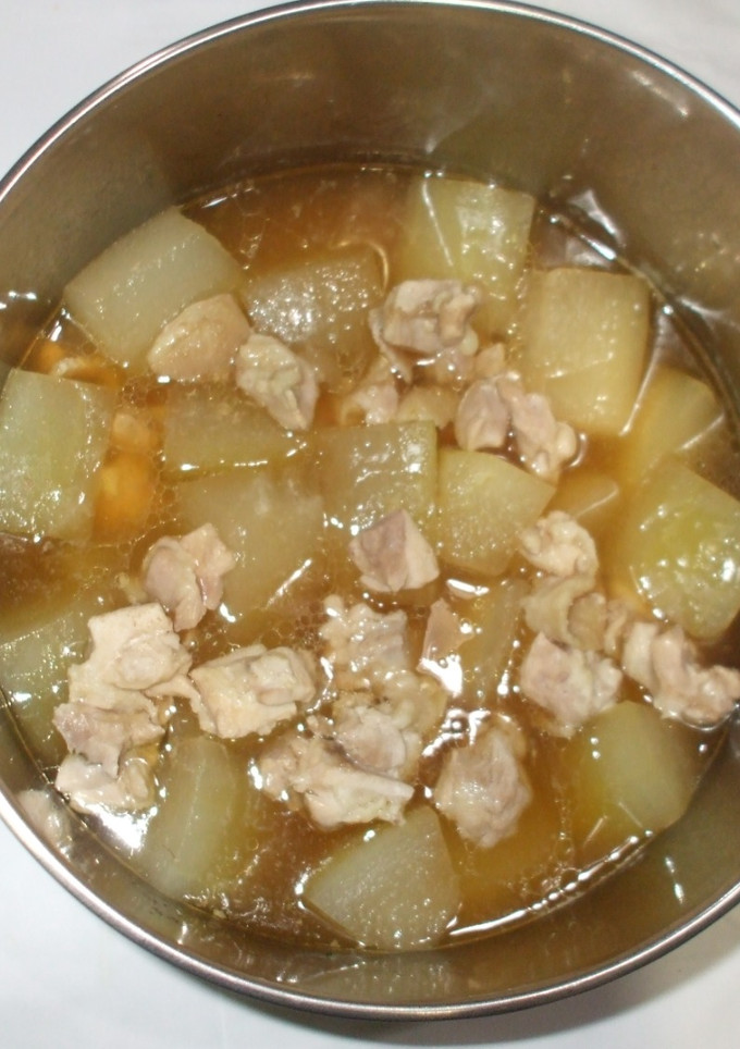 冬瓜と鶏肉の煮物♪簡単美味しい-レシピのメイン写真