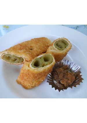フキの香味フライ～ばっけ味噌添え～-レシピのメイン写真