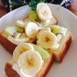 食パンdeクリームチーズカナッペ