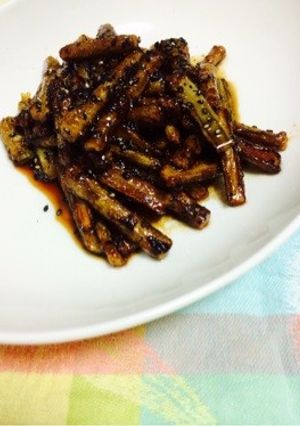 甘辛揚げごぼう-レシピのメイン写真