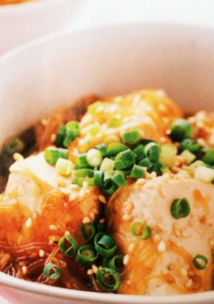 豆腐と春雨の焼肉風味煮♡自分用Memo-レシピのメイン写真