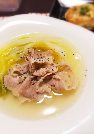 白菜と豚バラの酸辣湯(サンラータン)-レシピのメイン写真