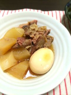 牛すじと大根のおでん風-レシピのメイン写真