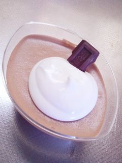 チョコレートムース♪-レシピのメイン写真