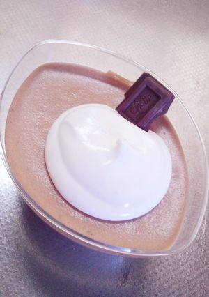 チョコレートムース♪-レシピのメイン写真