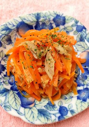 レンジで簡単★にんじんサラダ-レシピのメイン写真
