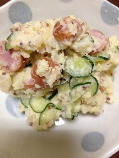 簡単☆おつまみポテトサラダ-レシピのメイン写真