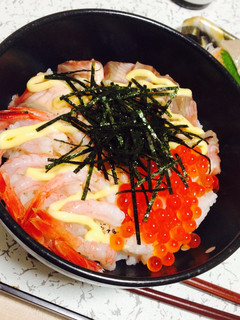 即席海鮮丼-レシピのメイン写真