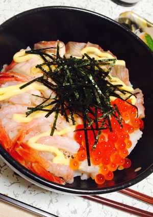即席海鮮丼-レシピのメイン写真