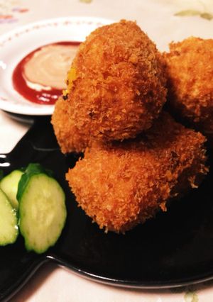 かぼちゃハムマヨコロッケ-レシピのメイン写真