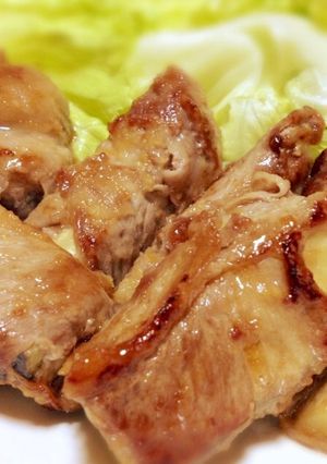 茄子の豚肉巻き生姜焼き-レシピのメイン写真