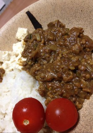 ドライカレー-レシピのメイン写真