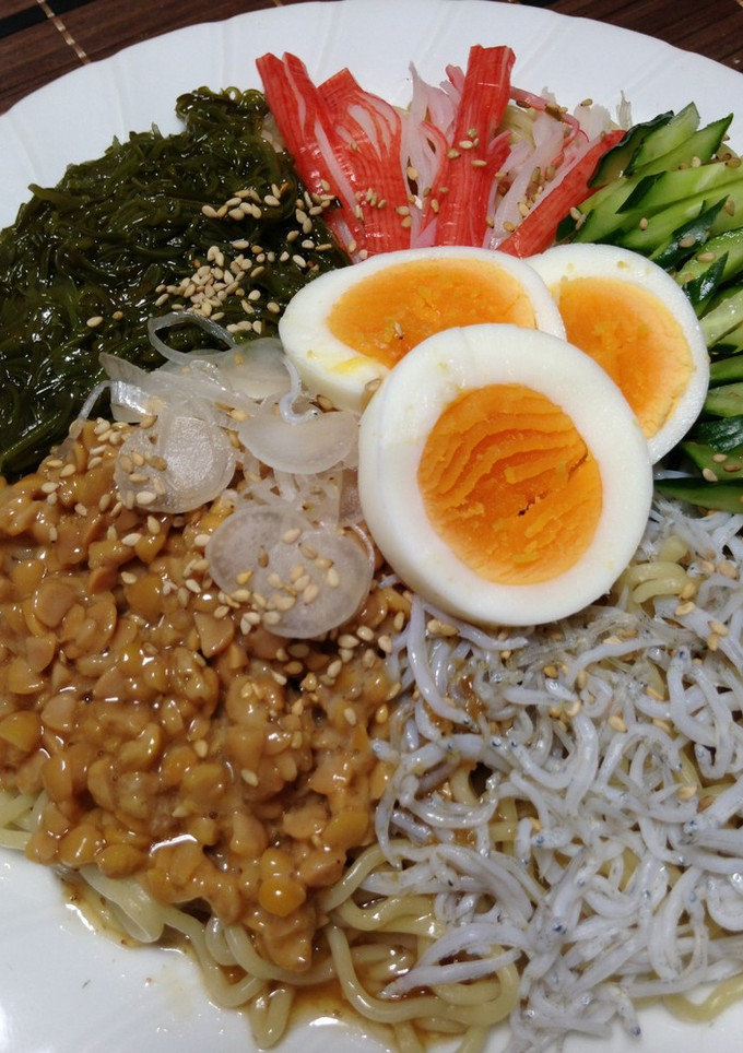 簡単♪ ネバトロ冷やし中華-レシピのメイン写真
