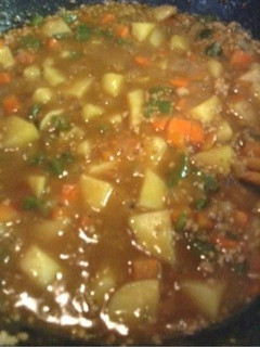 キーマカレー٩(*❛⊰❛)ʓਡ~❤-レシピのメイン写真
