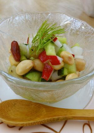 お豆のサラダ-レシピのメイン写真