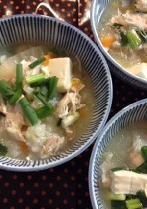 鶏むね肉の簡単☆参鶏湯〜風♪-レシピのメイン写真