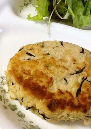 おからとひじきのつくね風ハンバーグ-レシピのメイン写真