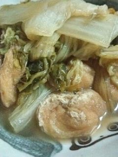 白菜と油揚げのひたひた煮-レシピのメイン写真