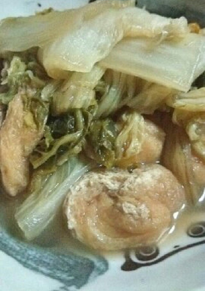 白菜と油揚げのひたひた煮-レシピのメイン写真