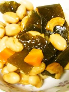 大豆の美味しい煮豆ー保存食にも。-レシピのメイン写真