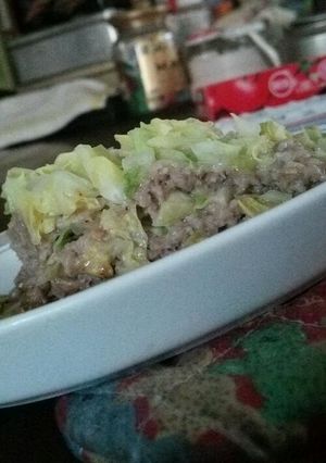 春キャベツと豚挽き肉の重ね蒸し-レシピのメイン写真