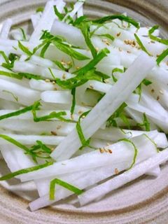 大根の青じそサラダ-レシピのメイン写真