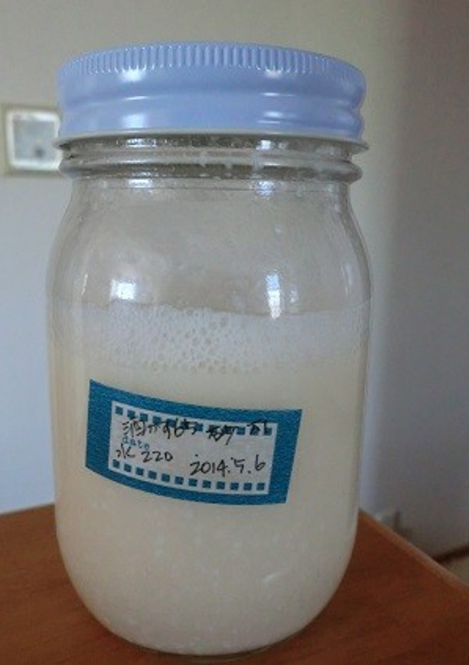 酒粕酵母のおこしかた-レシピのメイン写真