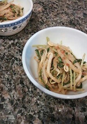 もやしと豆苗ピリ辛ナムル-レシピのメイン写真