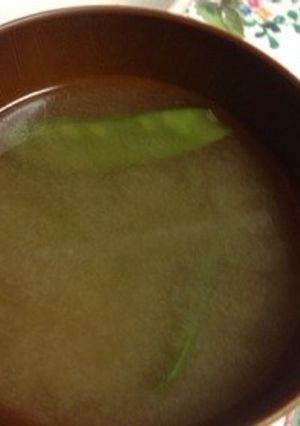 レンズ豆の味噌汁-レシピのメイン写真