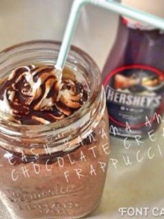 お家でバナナチョコクリームフラペチーノ♡-レシピのメイン写真