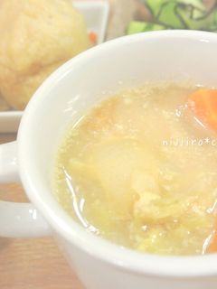 野菜のうまみたっぷり♪豆乳カレースープ-レシピのメイン写真