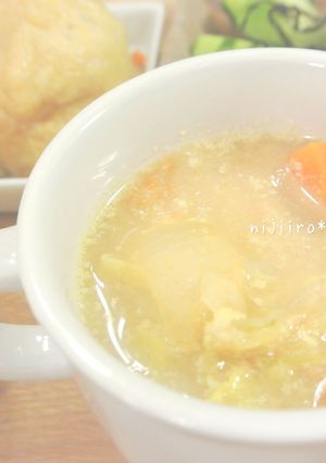 野菜のうまみたっぷり♪豆乳カレースープ-レシピのメイン写真