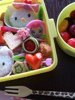 キティちゃん★子供のお弁当-レシピのメイン写真