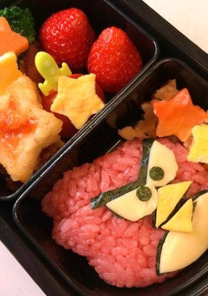 キャラ弁♪覚え書き アングリーバード‥-レシピのメイン写真
