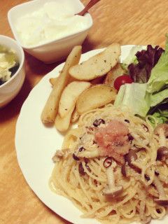 明太子としめじのペペロンチーノ-レシピのメイン写真