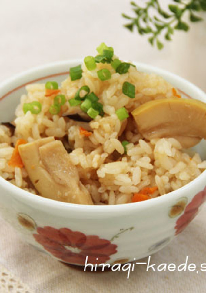 中華ちまき風＊たけのこの炊き込みご飯-レシピのメイン写真