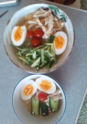 子どもも一緒にひんやり冷麺-レシピのメイン写真