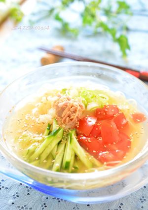 ヘルシーサラダ冷麺☆エスニック風味✿-レシピのメイン写真