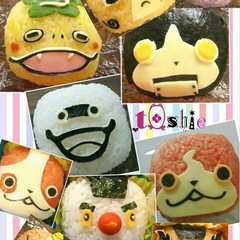 รูปของ 妖怪ウォッチ 簡単 キューブ キャラ弁