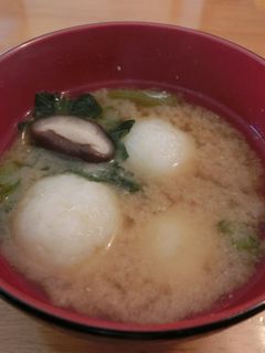 だまこ餅のお味噌汁-レシピのメイン写真