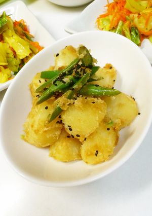 じゃが芋とインゲンの炒め物-レシピのメイン写真