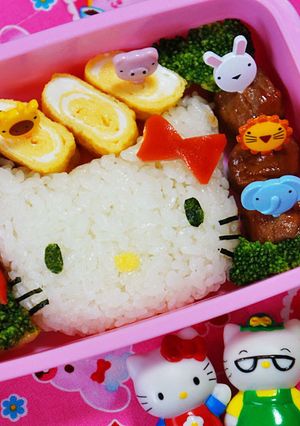 キティちゃん弁当♪-レシピのメイン写真