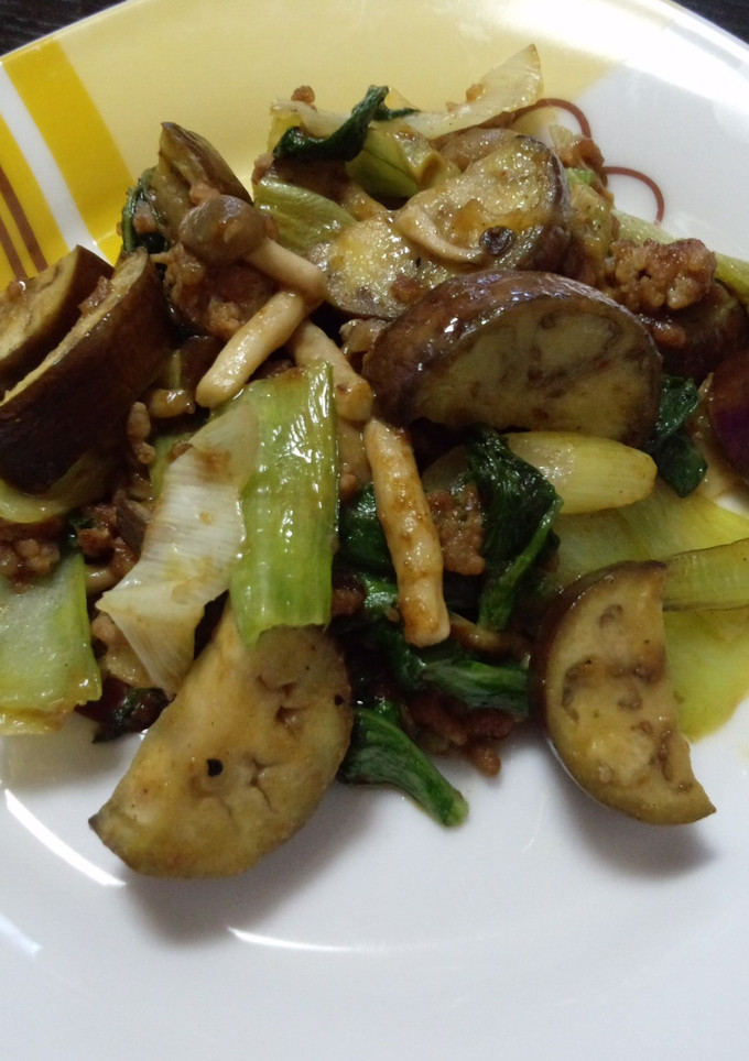 ☆豚挽き肉と野菜のカレー炒め☆-レシピのメイン写真