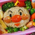 アンパンマン弁当♪ボクの顔をお食べ!
