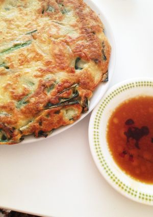 簡単♫たこ焼き粉でチヂミ-レシピのメイン写真