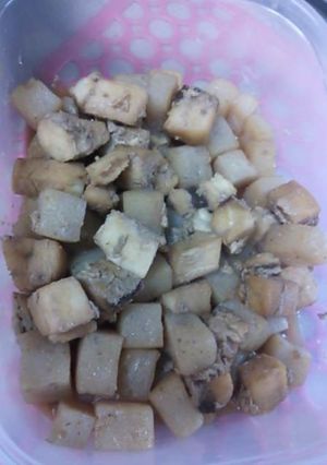 ダブルサイコロ煮-レシピのメイン写真