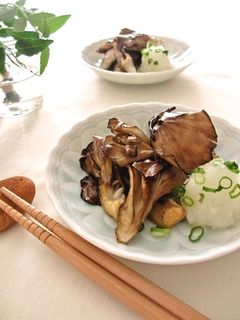焼き舞茸*カブおろし添え…-レシピのメイン写真